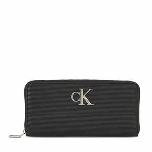 Calvin Klein fekete pénztárca Zip Around kép
