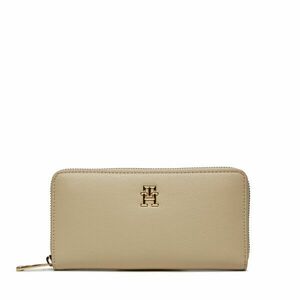 Nagy női pénztárca Tommy Hilfiger Th Essential Sc Large Za AW0AW16093 White Clay AES kép