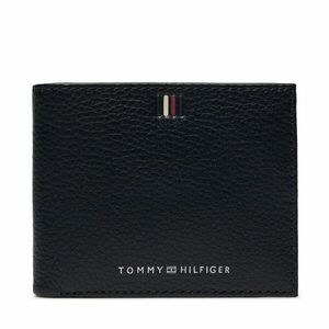 Nagyméretű férfi pénztárca Tommy Hilfiger Th Central Mini Cc Wallet AM0AM11854 Space Blue DW6 kép