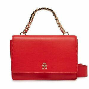 Táska Tommy Hilfiger Th Refined Med Crossover AW0AW15725 Fierce Red XND kép