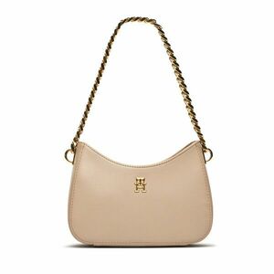 Táska Tommy Hilfiger Th Refined Chain Shoulder Bag AW0AW16079 Smooth Taupe PKB kép