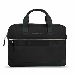 Laptoptáska Tommy Hilfiger Th Elevated Nylon Computer Bag AM0AM11574 Black BDS kép