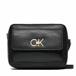 Táska Calvin Klein Re-Lock Camera Bag W/Flap K60K611083 Ck Black BEH kép