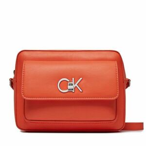 Táska Calvin Klein Re-Lock Camera Bag W/Flap K60K611083 Orange SA3 kép