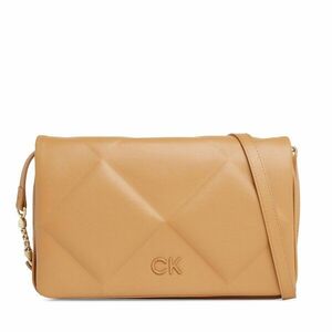 Táska Calvin Klein Re-Lock Quilt Shoulder Bag K60K611021 Brown Sugar GA5 kép