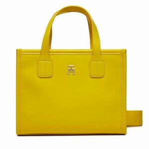 Táska Tommy Hilfiger Th City Small Tote AW0AW15691 Valley Yellow ZH3 kép