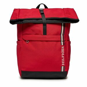 Hátizsák Tommy Hilfiger Th Monotype Rolltop Backpack AM0AM11792 Primary Red XLG kép