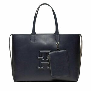 Táska Tommy Hilfiger Iconic Tommy Tote AW0AW15687 Space Blue DW6 kép