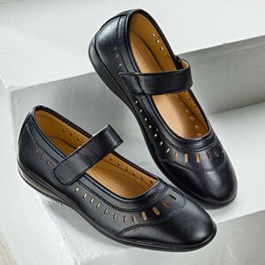 Női cipő „Linda” fekete színben kép