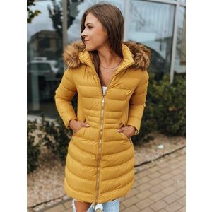 Dstreet Modern sárga női kabát Teris kép