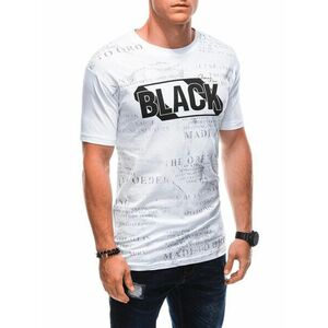 LegyFerfi Egyedi fehér póló BLACK S1903 kép