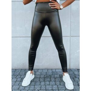 Dstreet Női viaszos hatású fekete leggings Edit kép