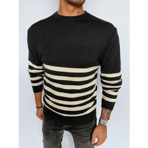 Dstreet Trendi fekete pulóver kép