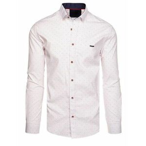 Dstreet Trendi fehér mintás ing kép