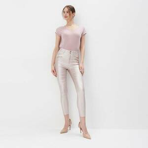 Mohito - Viaszolt skinny nadrág - Rózsaszín kép