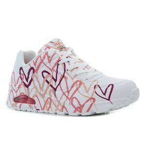 Skechers Uno - Spread The Love fehér női cipő kép