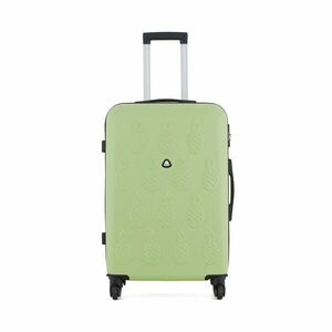 Közepes bőrönd Semi Line T5620-4 Zöld kép