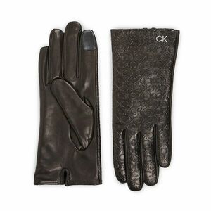 Női kesztyű Calvin Klein Re-Lock Emb/Deb Leather Gloves K60K611165 Ck Black BAX kép