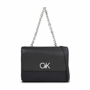 Táska Calvin Klein Re-Lock Double Gusett Bag_Jcq K60K611877 Black Jacquard Mono 0GK kép
