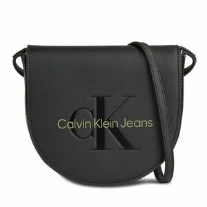 Táska Calvin Klein Jeans Sculpted Mini Saddle Bag K60K611966 Black/Dark Juniper 0GX kép