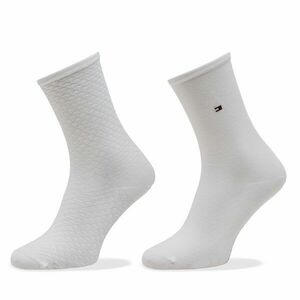 2 pár hosszú szárú női zokni Tommy Hilfiger 701227563 White 003 kép