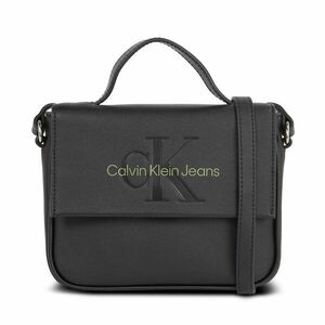 Táska Calvin Klein Jeans Sculpted Boxy Flap Cb20 Mono K60K610829 Black/Dark Juniper 0GX kép
