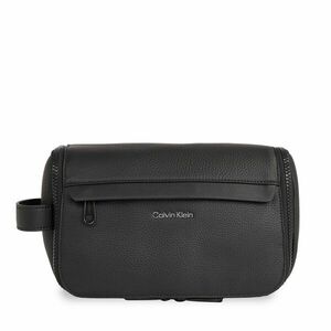 Smink táska Calvin Klein Ck Must Washbag W/Hanger K50K511699 Ck Black Pebble BEH kép
