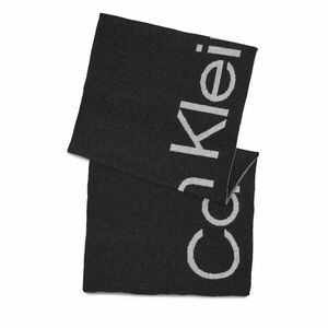Sál Calvin Klein Logo Reverso Tonal Scarf 40X180 K60K611117 Ck Black BAX kép
