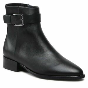 Bokacsizma Calvin Klein Almond Ankle Boot W Hw-Lth HW0HW01303 Ck Black BAX kép