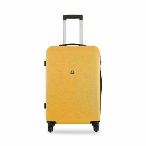 Közepes bőrönd Semi Line T5590-4 Sárga kép