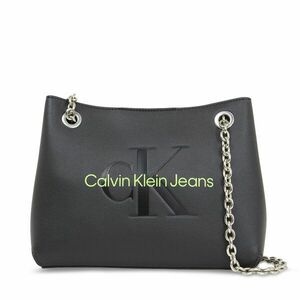 Táska Calvin Klein Jeans Sculpted Shoulder Bag24 Mono K60K607831 Black/Dark Juniper 0GX kép