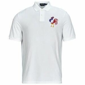 Rövid ujjú galléros pólók Polo Ralph Lauren POLO COUPE DROITE EN COTON BRODE kép