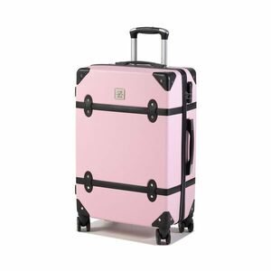 Nagy bőrönd Semi Line T5509-3 Rózsaszín kép