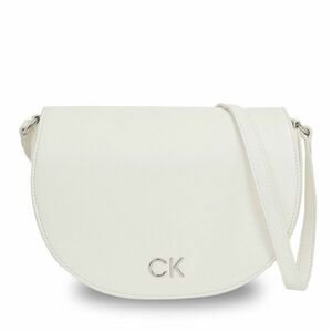Táska Calvin Klein Ck Daily Saddle Bag Pebble K60K611679 Bright White YAF kép