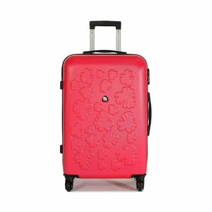 Közepes bőrönd Semi Line T5544-4 Rózsaszín kép
