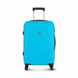 Közepes bőrönd Semi Line T5630-4 Kék kép