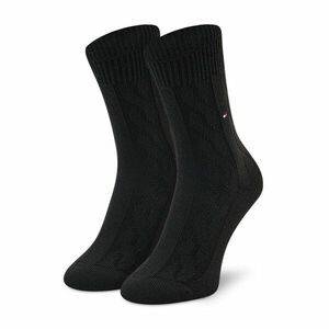 Hosszú női zokni Tommy Hilfiger 701220259 Black 004 kép