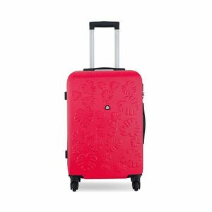 Közepes bőrönd Semi Line T5623-4 Rózsaszín kép