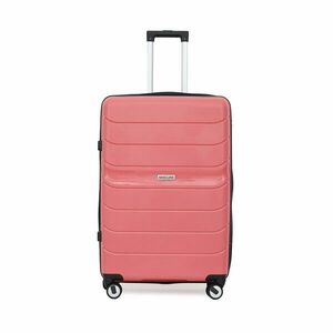 Nagy bőrönd Semi Line T5615-3 Rózsaszín kép