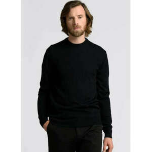 Asket, The Merino Sweater, Férfi pulóver, Fekete, M kép