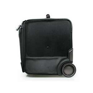 Port Designs Bristol L Keményfedeles kétkerekű bőrönd - Fekete kép