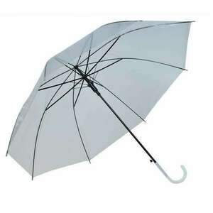 Átlátszó esernyő - fehér kép