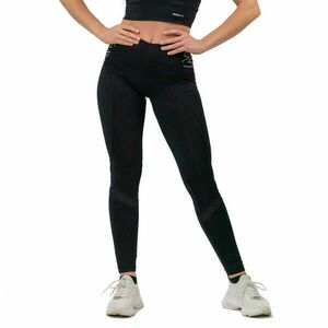 Női leggings magas derékkal Nebbia FIT Activewear 443 fekete XS kép