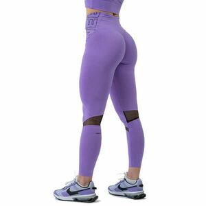 Női leggings magas derékkal Nebbia FIT Activewear 443 lila S kép