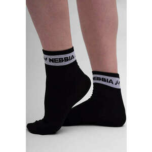 NEBBIA “HI-TECH” crew zokni fekete 35-38 kép