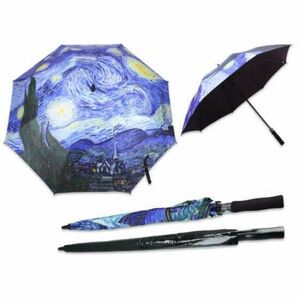 H.C.021-6622 Esernyő, Hossz: 93 cm, dia: 120 cm, Van Gogh: Csilla... kép