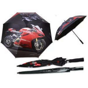 H.C.021-6640 Esernyő, hossz: 93 cm, dia: 120 cm, Ducati Corse és... kép