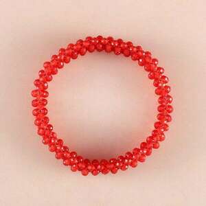 Bracelet with Red Quartz ATWG: 66.00 cts, AVG: 13.20 grms, Méret: ... kép