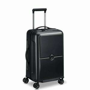 Delsey Turenne Keményfedeles négykerekű bőrönd 55cm - Fekete kép