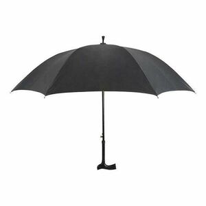 Fekete sétapálcás esernyő, 104 cm átmérőjű kép